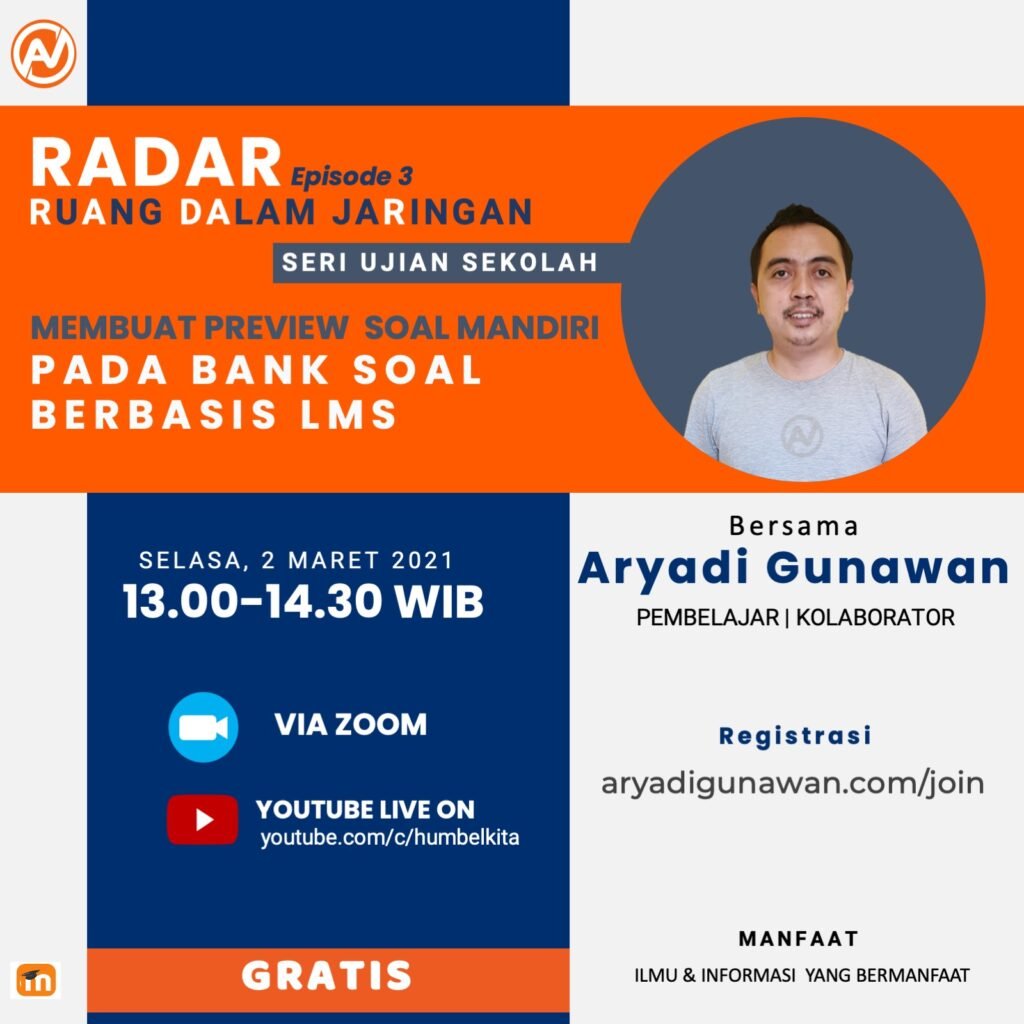 Rekaman Event Ruang Dalam Jaringan (RADAR) Episode 3