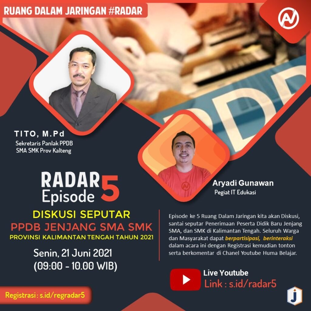 Rekaman Event Ruang Dalam Jaringan (RADAR) Episode 5