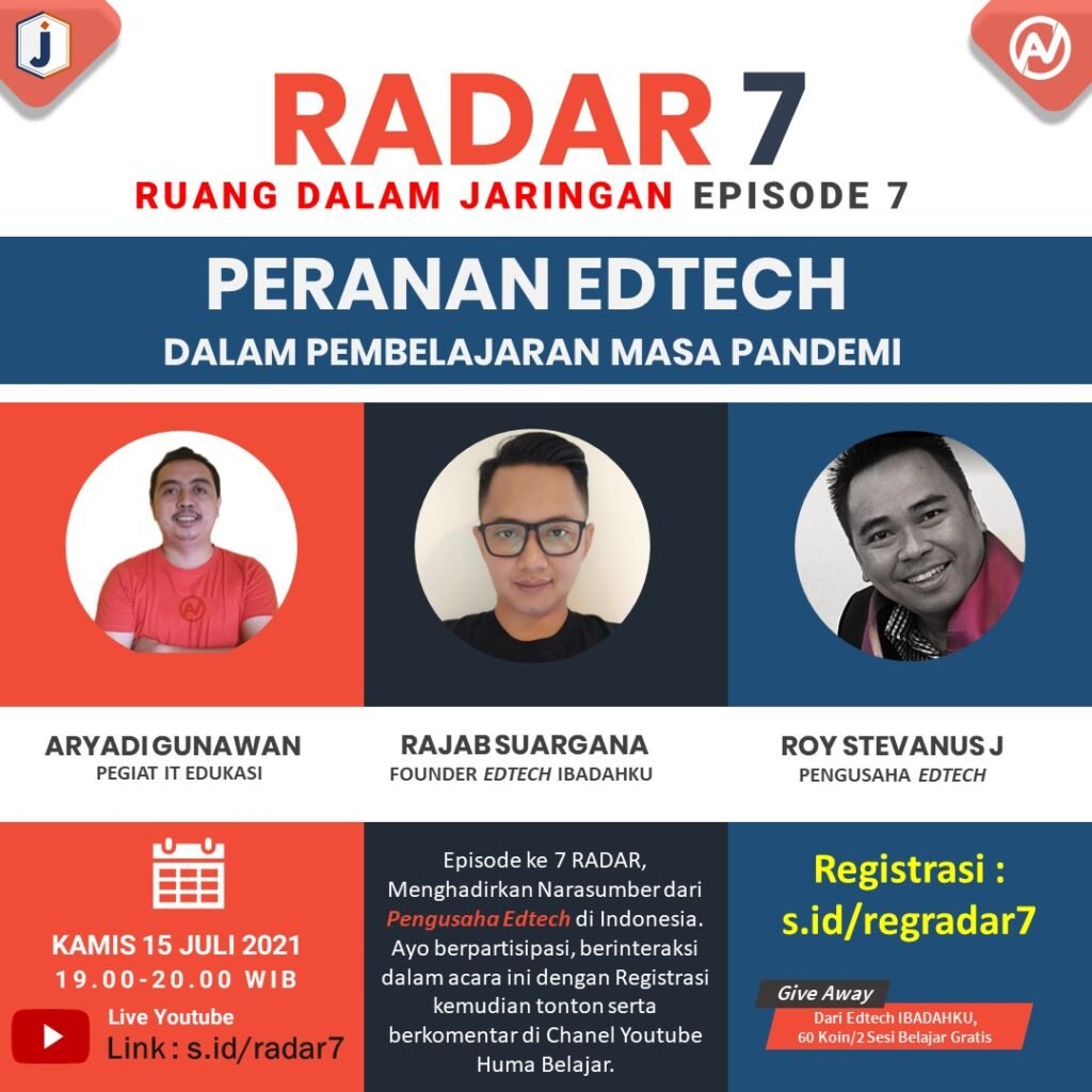 Rekaman Event Ruang Dalam Jaringan (RADAR) Episode 7