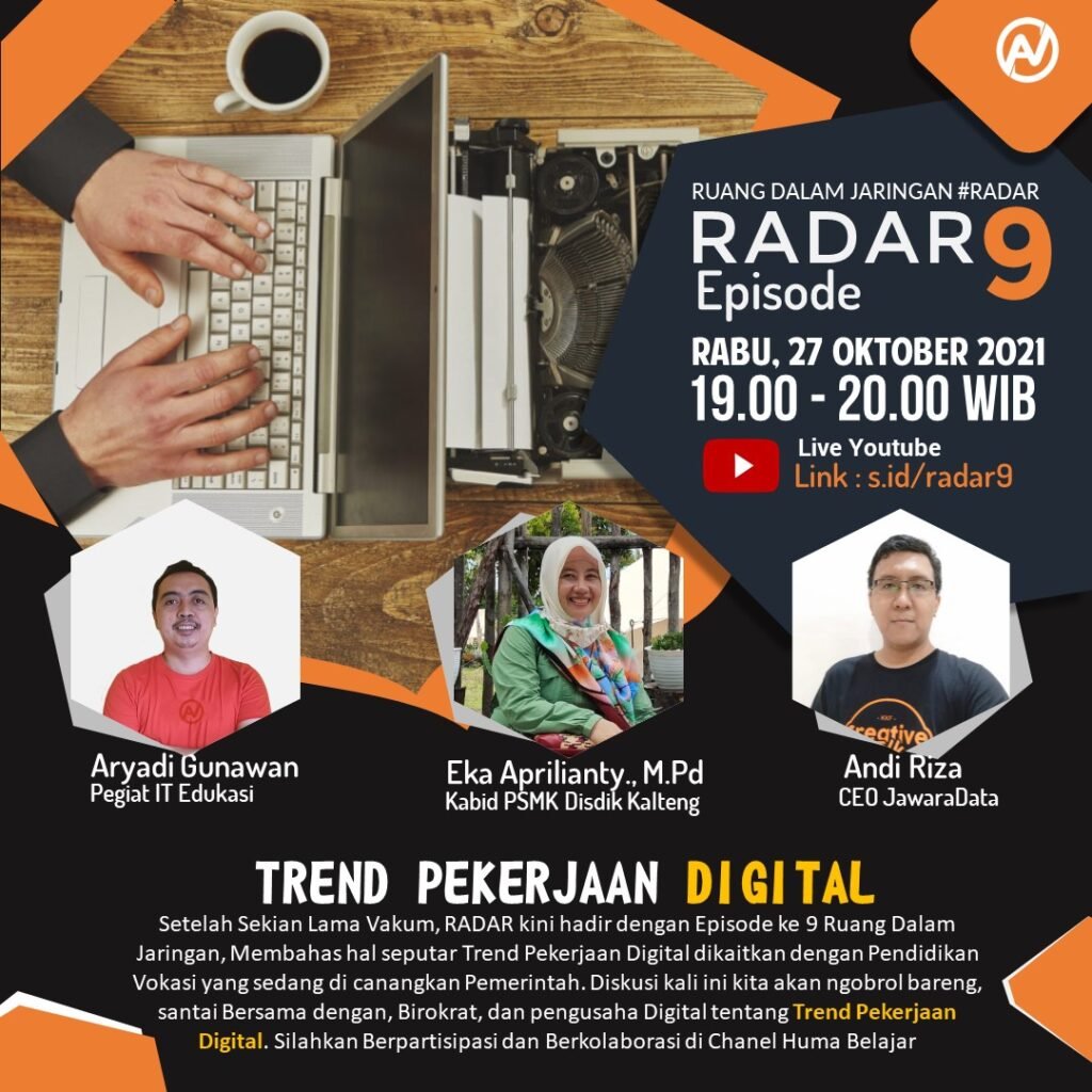 Rekaman Event Ruang Dalam Jaringan (RADAR) Episode 9