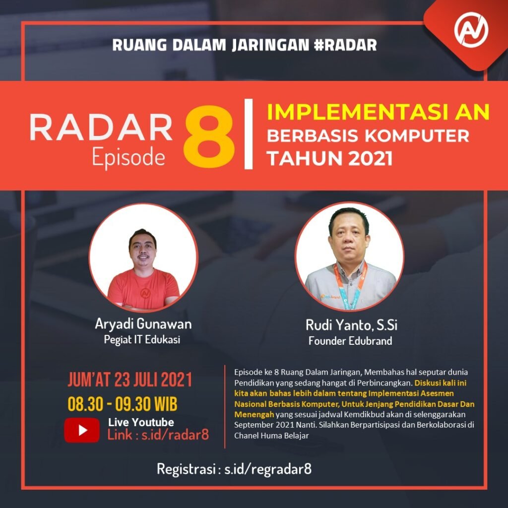 Rekaman Event Ruang Dalam Jaringan (RADAR) Episode 8