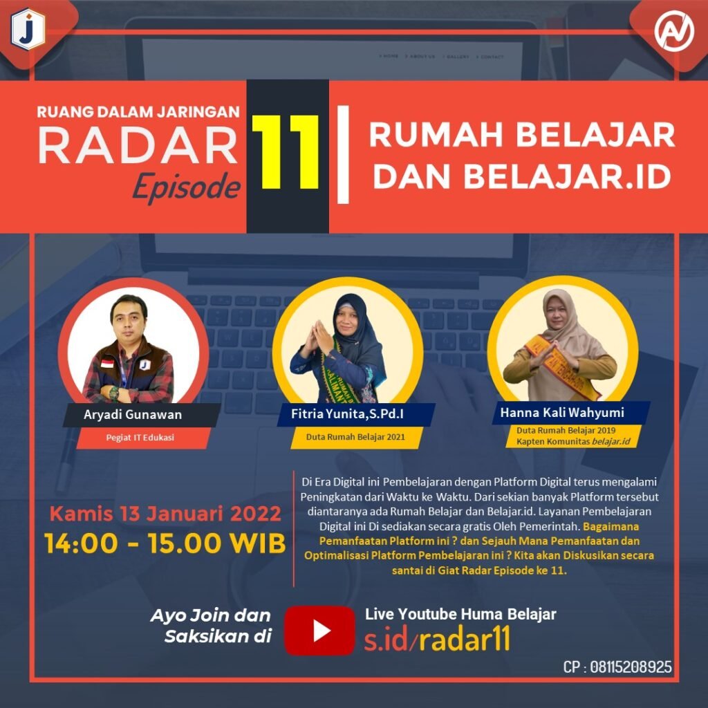 Rekaman Event Ruang Dalam Jaringan (RADAR) Episode 11